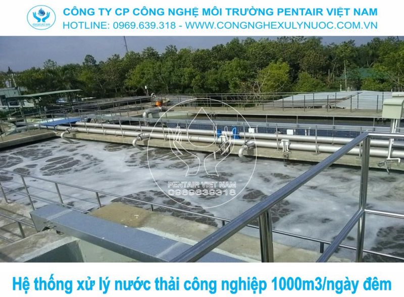Bảng báo giá chi tiết xây dựng và thiết bị hệ thống xử lý nước thải công nghiệp công suất 1000m3 mỗi ngày đêm, bao gồm chi phí nhân công và vật tư.