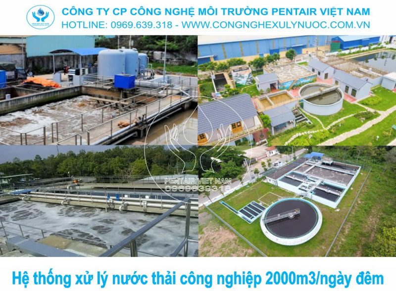 Giải pháp xử lý nước thải công nghiệp công suất 2000m3/ngày đêm. Công nghệ hiện đại, tiết kiệm chi phí vận hành, đạt chuẩn xả thải môi trường. Liên hệ tư vấn ngay!