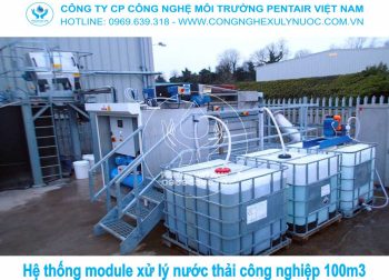 xử lý nước thải, hệ thống xử lý nước thải, công suất 100m3, XLNT 100m3/ngày đêm.