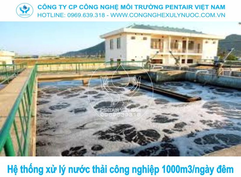 Cận cảnh hệ thống xử lý nước thải công nghiệp công suất 1000m3/ngày đêm do PENTAIR VIỆT NAM thi công trọn gói