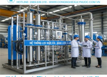 Hệ Thống Xử Lý Nước Siêu Tinh Khiết EDI Cho Nhà Máy Nhiệt Điện
