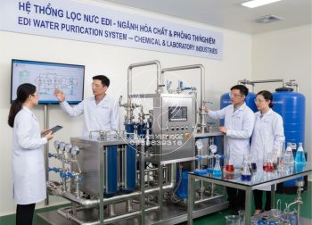 Hệ thống lọc nước siêu thuần EDI dùng trong phòng thí nghiệm hóa học