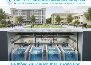 Lắp đặt hệ thống xử lý nước thải tại trường học