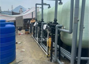 Hệ thống lọc nước tinh khiết RO công suất 6m3/h lắp đặt cho nhà máy sản xuất xi mạ tại KCN VSIP Hải Phòng.