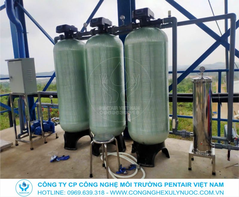 Lắp đặt hệ thống lọc nước tổng công suất 10m3/h cho trại chăn nuôi lợn công nghiệp Masan tại Quỳ Hợp, Nghệ An giúp đảm bảo nguồn nước sạch chuẩn quốc tế.