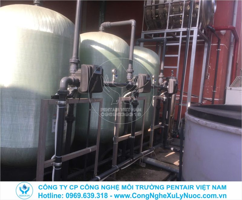 Hệ thống xử lý nước cấp R/O công suất 10m3/h cho nhà máy Dragon tại KCN Quế Võ Bắc Ninh