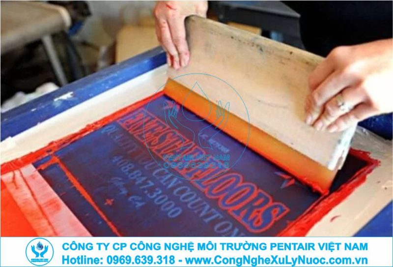 Hệ thống xử lý nước thải chuyên dụng cho xưởng in lụa in lưới công suất lớn