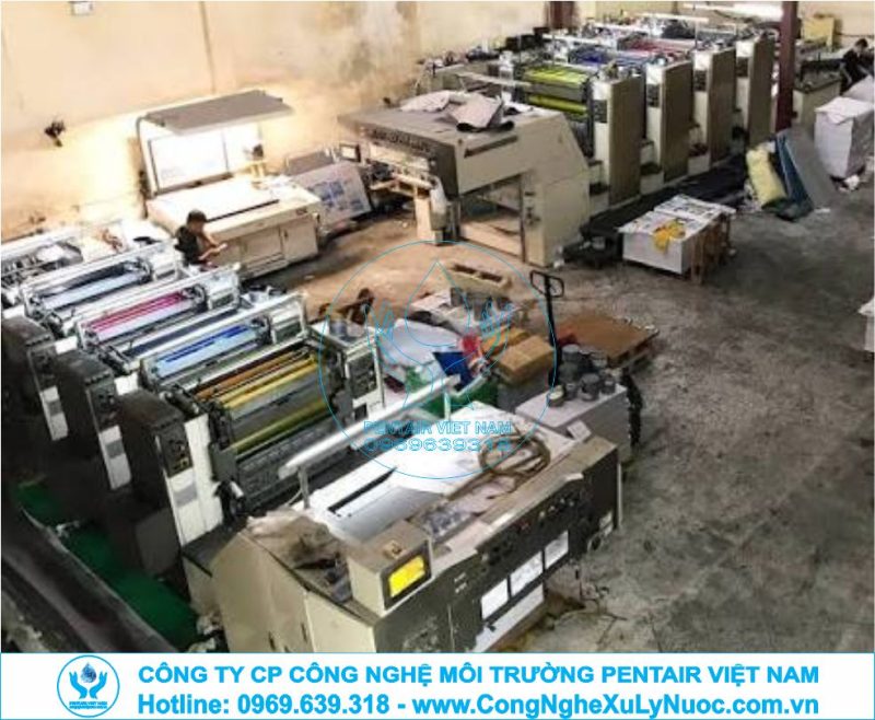 Trạm xử lý nước thải nhà máy in offset công suất cao đạt chuẩn QCVN 40:2011/BTNMT