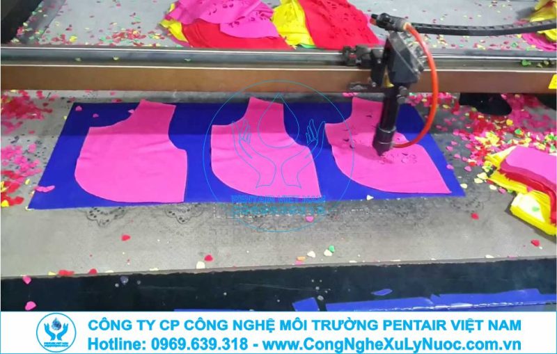 Hệ thống xử lý nước thải công nghiệp cho xưởng cắt laser, CNC và in vải đạt chuẩn QCVN 40:2011/BTNMT