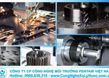 Hệ thống xử lý nước thải hiện đại cho nhà máy gia công cơ khí CNC và xử lý bề mặt do Pentair Việt Nam thiết kế.