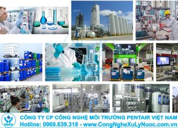 Hệ thống xử lý nước thải nhà máy hóa chất công nghệ hiện đại do Pentair Việt Nam cung cấp.