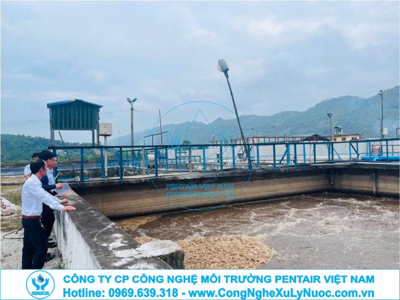 Hệ thống xử lý nước thải tuần hoàn 2000m3 ngày đêm tại nhà máy mía đường Sơn La do Pentair Việt Nam lắp đặt.