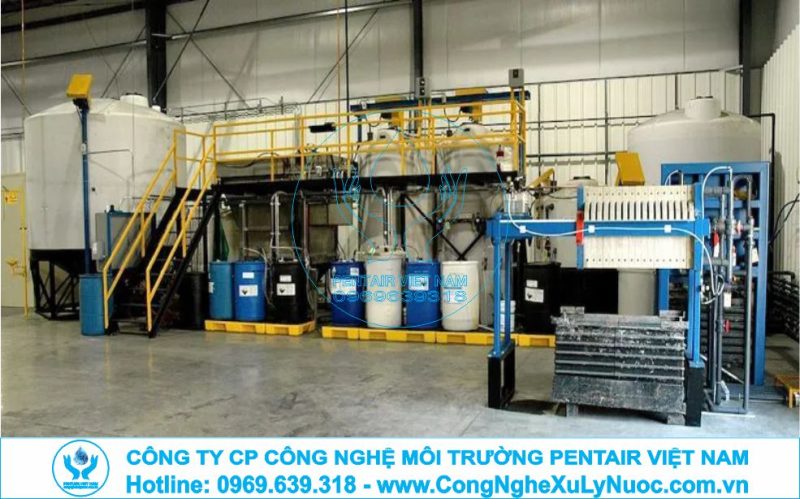 Thiết kế trạm xử lý nước thải xi mạ dạng nổi bằng Composite chống ăn mòn